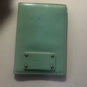 Kate Spade Mint Green passport Wallet
